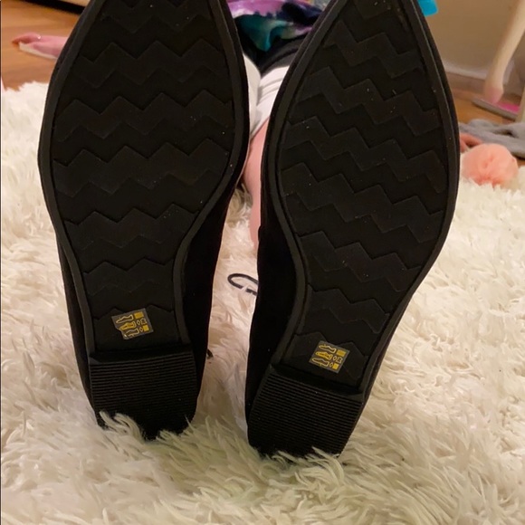 Chinese Laundry Black Lace Up Pointy Flats Size 7 - Picture 8 of 8